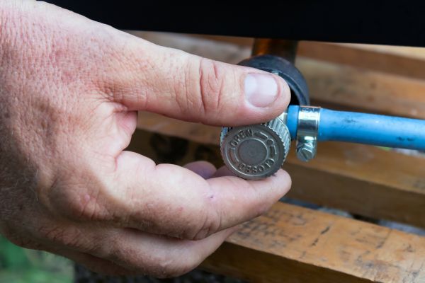 Gas Line Capping in Carmel